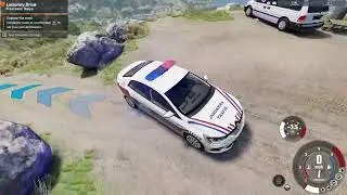 BeamNG drive ama arabaları dağdan aşağıya atıyorum