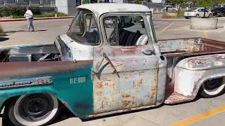 Tesla powered 58 Chevy Apache