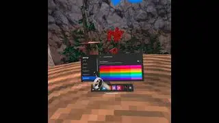 How to change the screen color on oculus.