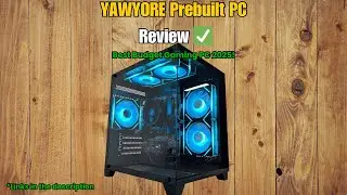 YAWYORE Prebuilt PC Review | Best Budget Gaming PC 2025! Ryzen 5 5600GT + 16GB RAM + 1TB Gen4 SSD