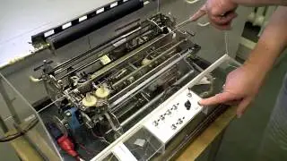 IBM 1052 Selectric Keyboardless Golf Ball Console Printer