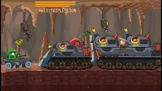 Tank Craft 2 : Hell Bosses - Triple Boss Killed