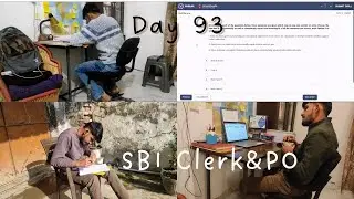 Day-93 of SBI PO&Clerk. #viralvlogs #bankinghood #sbipo #ibpspomainsresult  #video