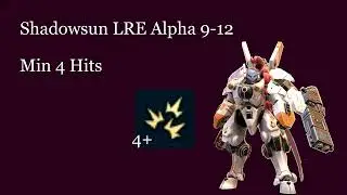 WH40k Tacticus - Shadowsun LRE, Alpha 9-12 Min 4 Hits