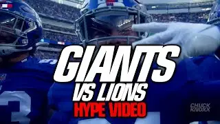 2022 New York Giants | Week 11 vs Detroit Lions Hype Video