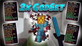 DOUBLE GOD SET KILL AT KOTH! | Minecraft Skyblock | PVPingMC | #3