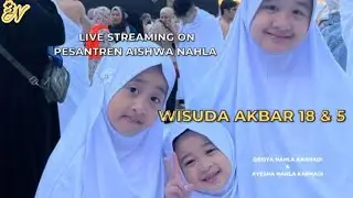 MENGHARUKAN WISUDA AKBAR BERSAMA SANTRIWATI PPAP AN & QEISYA + AYESHA🥺