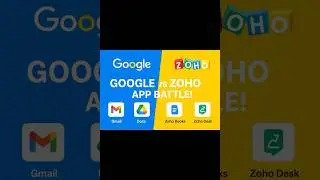 India launches ZOHO APPS | Google vs Zoho #shorts#zoho#india#trending#viral#short#WokVlogs#latest