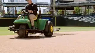 The Charlotte Knights and the Infield Dirt | John Deere Sports Turf Stories