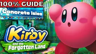 Concrete Isles All Waddle Dees 100% Guide | Kirby and the Forgotten Land