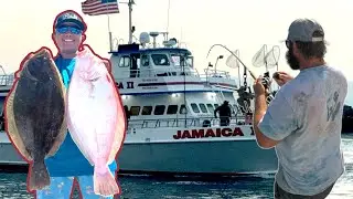 Catchin&rsquo; Summer Flounder on the Jamaica II Party Boat!