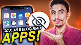 Como OCULTAR E BLOQUEAR APLICATIVOS no IPHONE!