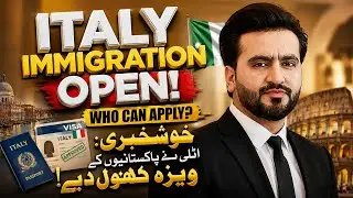 Italy 10,500 Work Visa De Ga? Pakistan & Italy Visa Agreement News Update 2026 | Immigration Open