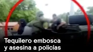 Tequilero asesina a policías - Tequilero - En Punto con Denise Maerker
