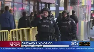 Suspect Arrested In NYC Subway Pipe Bomb Explosion