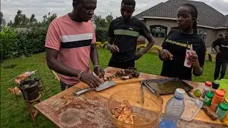 Roasting Meat, Sharing Love & Laughter 🥰🔥&rdquo;