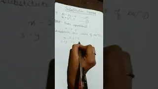 # short trick #easymaths #JEEsolution #easysubstitution