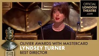 Lyndsey Turner (Chimerica) wins Best Director | Olivier Awards 2014 with Mastercard