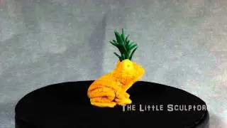 Pineapple Frog Turntable - The Little Sculptor