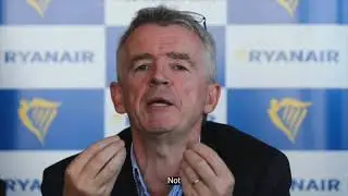 Michael O'Leary v Cormac O Headhra on the airport metro