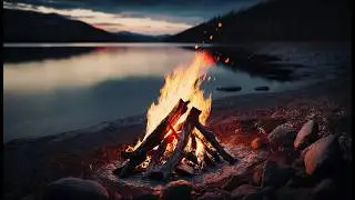 Lo-Fi Beach Bonfire Vibes for Relax & Focus | Calm Chill Music