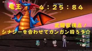 【ドラクエ１０】りゅうおう　４：２５：８４　武闘家視点
