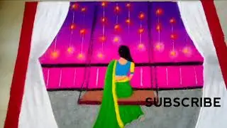 2021 new Diwali rangoli | Diwali Rangolis | Satisfying & Relaxing Rangoli Video | Diwali kolam