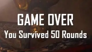 Die Rise Zombies Round 50! (Easy Strategy)