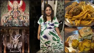 Durga Puja 2025 Vlog|Pandal Hopping,Pujo Special Look & Street Food Exploring|Indian Vlogger Poulami