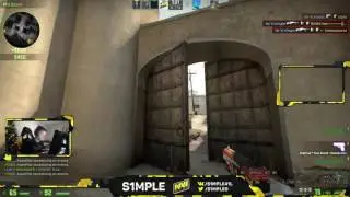 SIMPLE INSANE 4 K SCOUT HS ON DUST2 S1mple