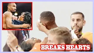 Matthew Hudson-Smith&rsquo;s mum breaks hearts everywhere as she wipes away TeamGB star&rsquo;s tears after 400m