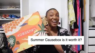 Summer Causebox || is it worth it || is this my last causebox | unboxing