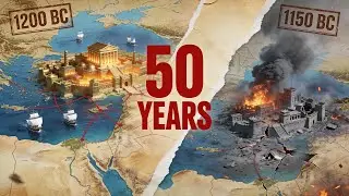 Bronze Age Collapse: Why Every Civilization Fell in 50 Years
