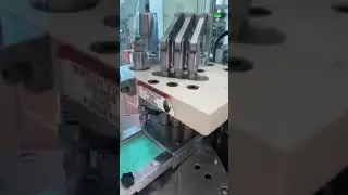 Fully automatic 3 punches cap wad punching inserting machine