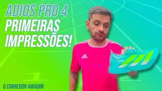 Primeiras impressões ADIDAS ADIOS pro 4! É bom mesmo?