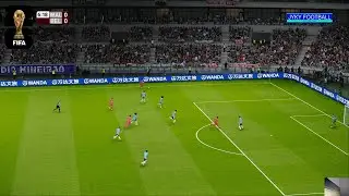 УЭЛЬС против БЕЛЬГИИ &mdash; отборочные матчи чемпионата мира FIFA 2026 &mdash; полный матч, все голы &mdash; симул...
