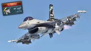 The New Swedish F-16AM Is a Tank Killer 💥 | AGM-65D & Penguin Air Strikes
