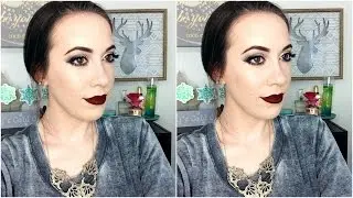 Dramatic Holiday Makeup Tutorial | Carson Ensley