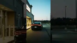 Cold start at 6am Dodge Charger Hellcat