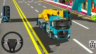 Driving New Volvo Truck 🔥 - 3d Driving Class androidgame play video || Truck Game #gameplay#cargame