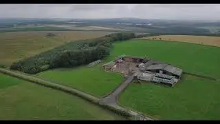 Burnhope by drone, Co Durham, UK. Mavic pro platinum flight.
