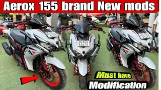 Aaerox 155 Modifications | Aerox Modified | skd bike world | 