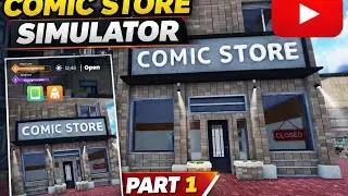 Comic book store simulator part 1 gameplay Walkthrough  (iOS, Android)