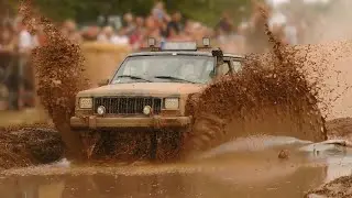 Crazy OFF-ROAD COMPILATION / Rajd w błocie i wodzie / Racing in mud and water