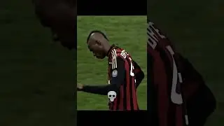 🔥 Balotelli strikes again! Milan magic on the pitch ⚡⚽ #BalotelliGoals #soccerlove #viral#shortvideo