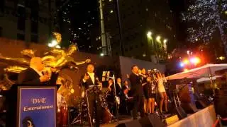 D&E Entertainment & MC Aldo Ryan at Rockefeller Plaza