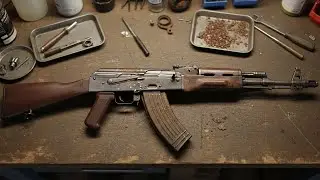 ASMR AK-47 Restoration | 1959 Classic Straight-Pull Rifle Reborn | Slow Weapon Restoration
