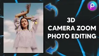 3D Camera Zoom Photo Editing in Android | How to edit photos in PicsArt | Parth Tutoditz