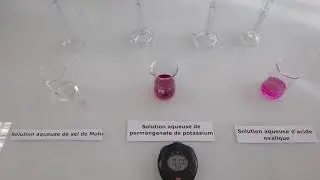 Exemples de transformation chimiques lentes et rapides