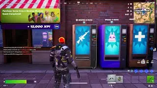 Fortnite - Purchase Items From A Vending Machine (WEEK 10 Quests Challenges)